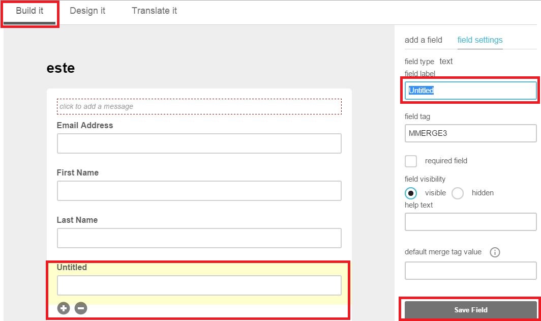 Como criar um email no MailChimp